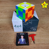 Mgc 4 Moyu Yj Cubo 4x4 Magnetico Velocidad Stickerless