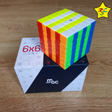 Mgc 6 Magnetico Moyu Yj Cubo 6x6 Profesional Speedcube