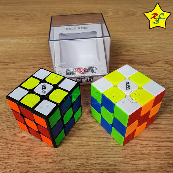 Qiyi 3x3 Ms M Cubo Magnetico Profesional Stickerless