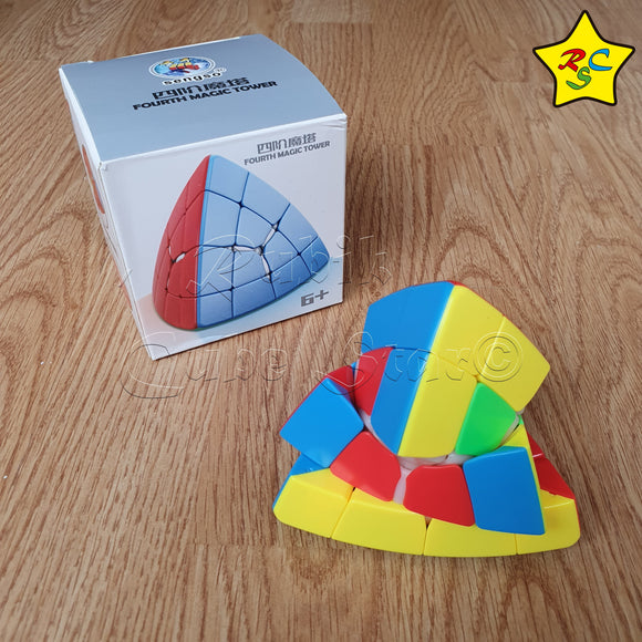 Shengshou Magic Tower 4x4 Cubo Tetraedro Jinx Pyraminx