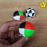 Llaveros Mini Cubo 2x2 3x3 Buen Giro Stickerless