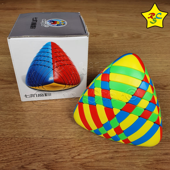 Mastermorphix 7x7 Cubo Heptaphobic Shengshou Piramide