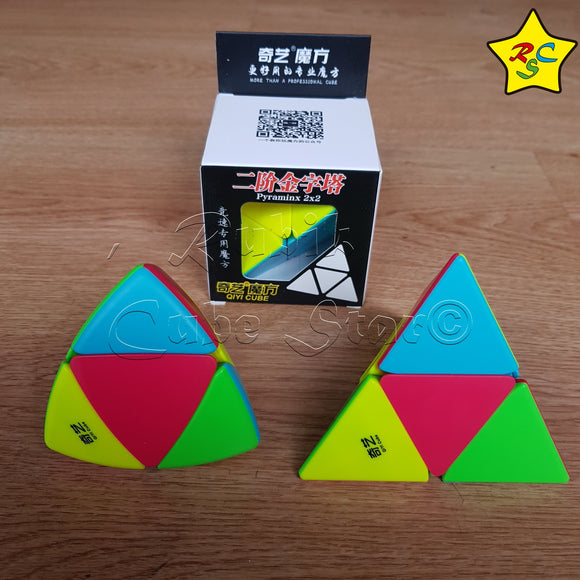 Mastermorphix 2x2 Qiyi Cubo Pyramorphix Mate Piramide