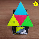 Mastermorphix 2x2 Qiyi Cubo Pyramorphix Mate Piramide