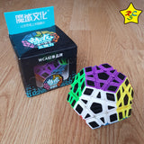 Megaminx Meilong Fibra De Carbono Cubo 3x3 Moyu