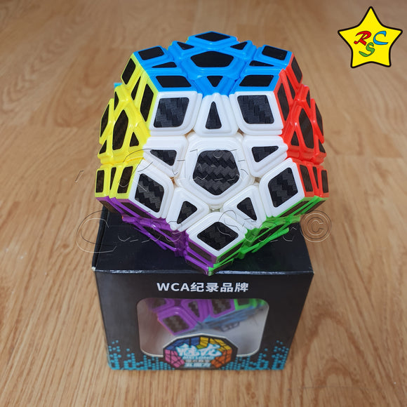 Megaminx Meilong Fibra De Carbono Cubo 3x3 Moyu