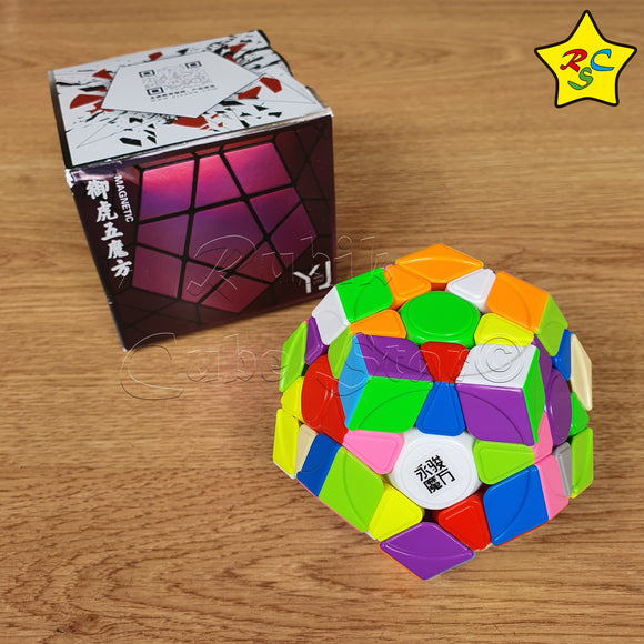 Megaminx Yuhu V2 M Cubo YJ Magnetico Profesional Speed