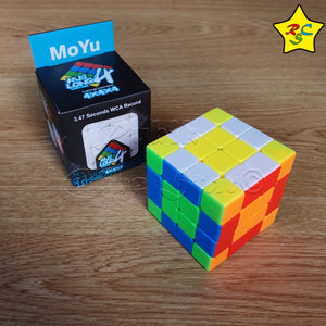 Meilong 4x4 Cubo Moyu Mofang Jiaoshi Profesional SpeedCube
