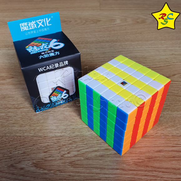 Meilong 6x6 Cubo Moyu Mofang Jiaoshi Profesional Original Velocidad