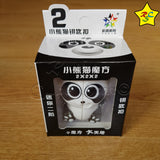 Cubo Oso Panda 2x2 Animal Yuxin Llavero Mini Speedcube