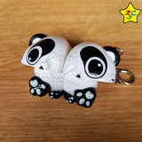 Cubo Oso Panda 2x2 Animal Yuxin Llavero Mini Speedcube