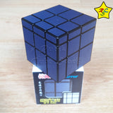 Mirror Qiyi Carbono Cubo 3x3 Speedcube - Azul