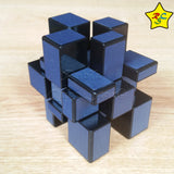 Mirror Qiyi Carbono Cubo 3x3 Speedcube - Azul