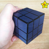 Mirror Qiyi Carbono Cubo 3x3 Speedcube - Azul