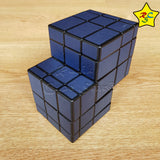 Cubo Mirror Siames 3x3 Modificado Qiyi - Azul