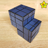 Cubo Mirror Siames 3x3 Modificado Qiyi - Azul