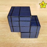 Cubo Mirror Siames 3x3 Modificado Qiyi - Azul