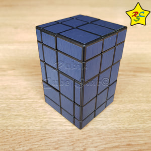 Mirror Siamés Bloque 3x3 Modificado Cubo Qiyi - Azul