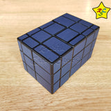Mirror Siamés Bloque 3x3 Modificado Cubo Qiyi - Azul