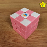 Monster Go 3x3 Cubo Gan Cube Original Rosado Pink