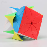 Meilong 3x3 Hoja Trebol Cubo Four Leaf Clover Cube