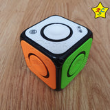 Cubo Spinner O2 Qiyi Cube Puzzle 1x1 Destreza Mental