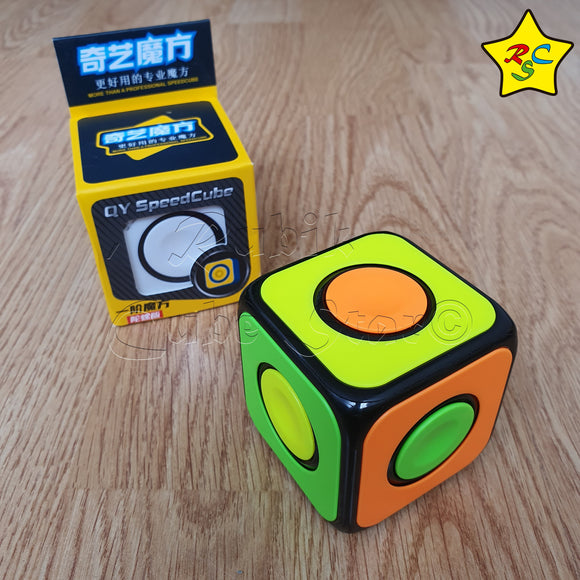 Cubo Spinner O2 Qiyi Cube Puzzle 1x1 Destreza Mental