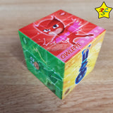 Cubo Pj Mask 3x3 Heroes En Pijama Stickerless Esp
