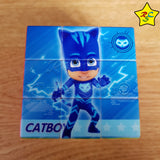 Cubo Pj Mask 3x3 Heroes En Pijama Stickerless Esp