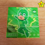 Cubo Pj Mask 3x3 Heroes En Pijama Stickerless Esp