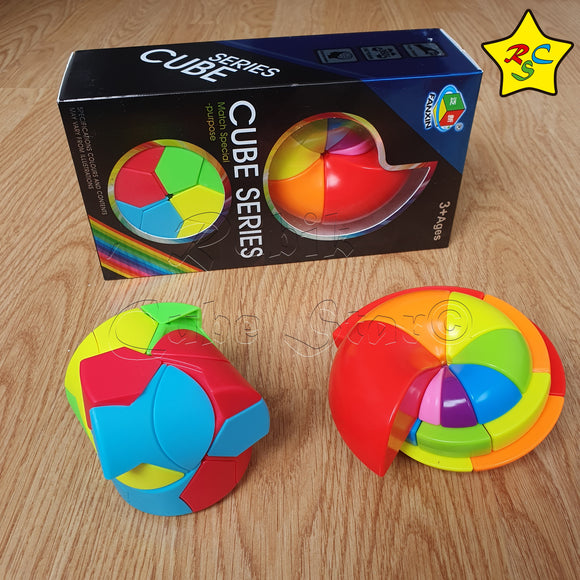 Pack X2 Cubo Barrel Cilindro Y Nautilus Caracol Fanxin