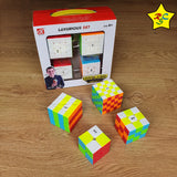 Pack Cubos Qiyi Regalo Paquete 2x2 A 5x5 Profesional