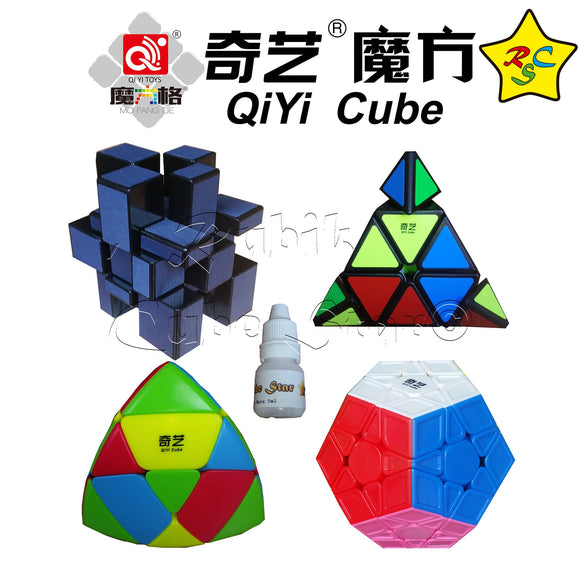 Pack Cubos Mastermorphix, Mirror, Pyraminx, Megaminx