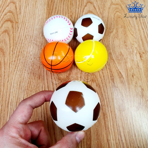 Pelota Anti Estrés Espichable Deportes Espuma X3 Espichar
