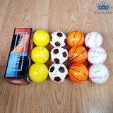 Pelota Anti Estrés Espichable Deportes Espuma X3 Espichar