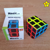 Penrose 3x3 Cubo Fibra Carbono 3 Colores Magic Cube