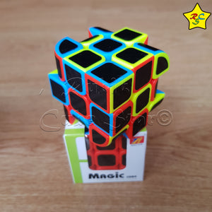 Penrose 3x3 Cubo Fibra Carbono 3 Colores Magic Cube
