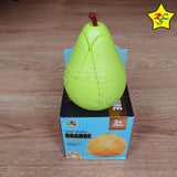 Cubo Pera 3x3 Fruta Mirror Cube Puzzle Fanxin Verde