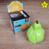 Cubo Pera 3x3 Fruta Mirror Cube Puzzle Fanxin Verde