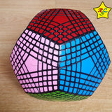 Cubo Petaminx MF8 Megaminx 9x9 Dodecaedro - Negro