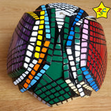 Cubo Petaminx MF8 Megaminx 9x9 Dodecaedro - Negro
