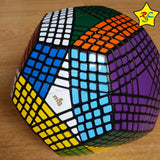 Cubo Petaminx MF8 Megaminx 9x9 Dodecaedro - Negro