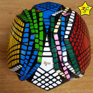 Cubo Petaminx MF8 Megaminx 9x9 Dodecaedro - Negro