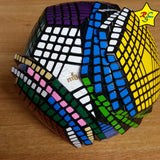 Cubo Petaminx MF8 Megaminx 9x9 Dodecaedro - Negro