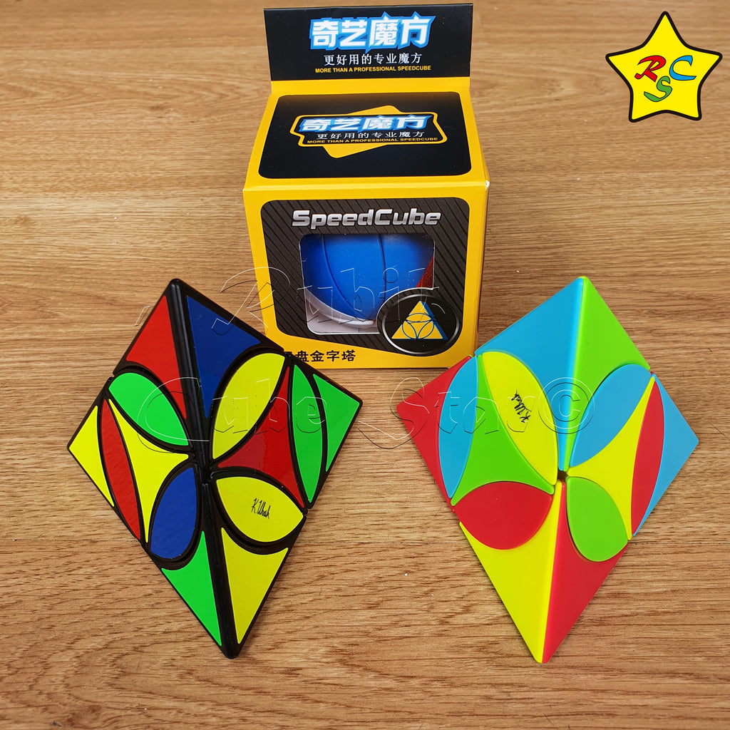 Pyraminx Coin Ancient Tetaedro Qiyi Piramide Crazy Circulo – Cube Star