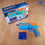 Pistola Didactica Lanza Dardo Infantil Shooting Gun + Dardos
