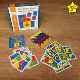 Juego Bloques Pixy Cube Blocks Figura Patron Arte + Tarjetas