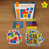 Juego Bloques Pixy Cube Blocks Figura Patron Arte + Tarjetas
