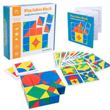 Juego Bloques Pixy Cube Blocks Figura Patron Arte + Tarjetas