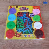Plastilina Play Colour Dough Masa Slime Set X 8 + Letras